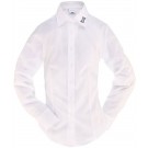 0640.61 Olymp Damen Bluse Luxor langarm veredelt mit Logo Rivella - Stick - 5x3.7